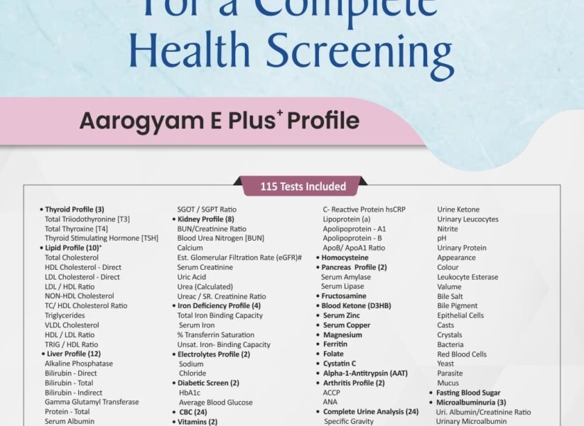 AAROGYAM E PLUS PROFILE WITH UTSH